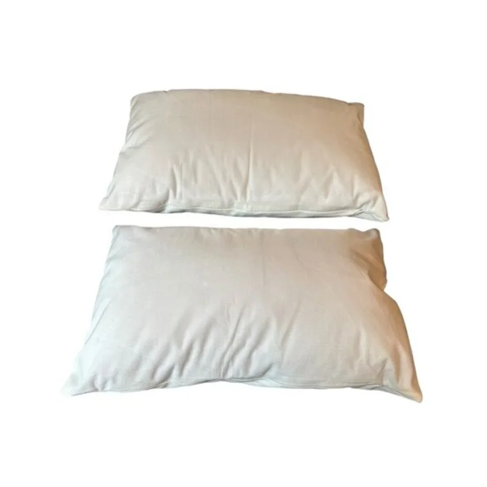 NEW set‎ of 2 rectangle throw pillow 12X20 inches bunnies bunny covers & inserts